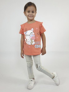 Фуфайка для девочки