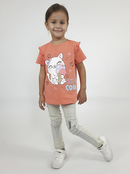 Фуфайка для девочки