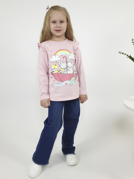 Фуфайка для девочки