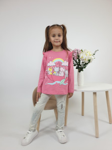 Фуфайка для девочки