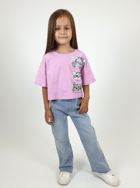 Фуфайка для девочки