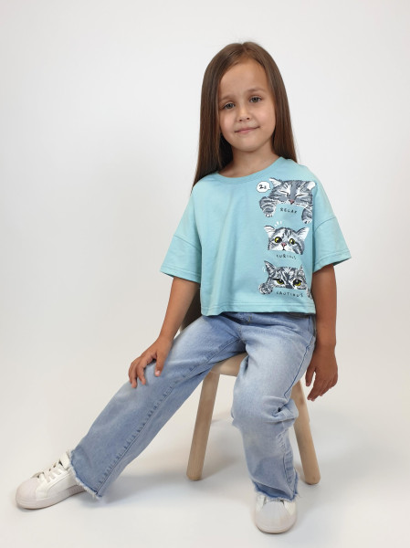 Фуфайка для девочки