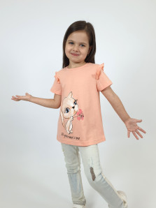 Фуфайка для девочки