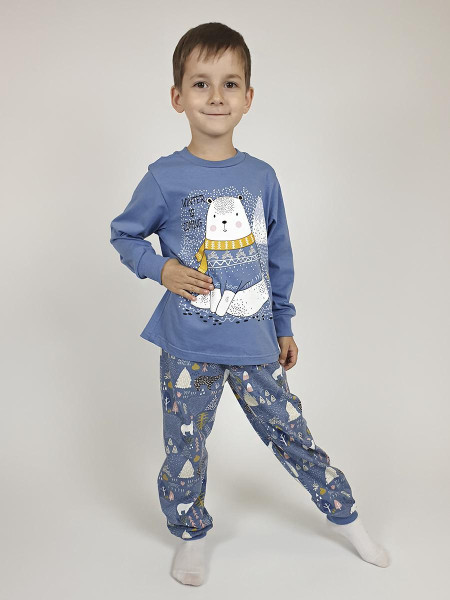 Пижама для мальчика (фуфайка и брюки)