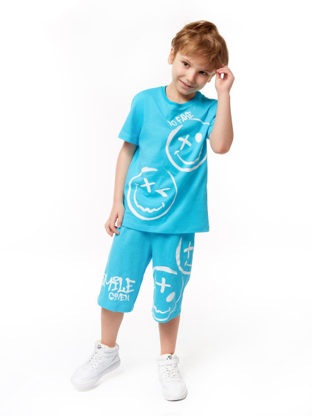 Комплект для мальчика (фуфайка+шорты)