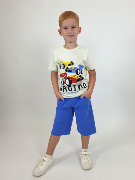 Комплект для мальчика (джемпер+шорты)