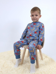Пижама для мальчика (фуфайка и брюки)