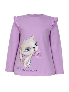 Фуфайка для девочки