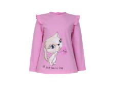 Фуфайка для девочки