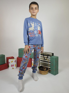 Пижама для мальчика (фуфайка и брюки)