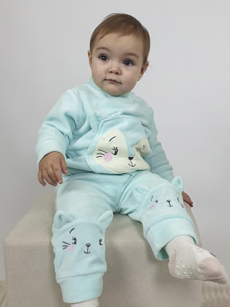 Комплект для девочки (джемпер+брюки)