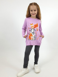 Комплект для девочки (джемпер+ лосины)