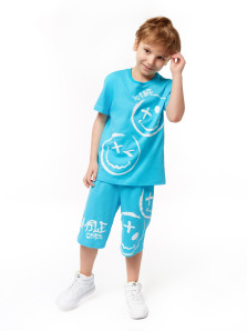 Комплект для мальчика (фуфайка+шорты)