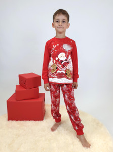 Пижама для мальчика (фуфайка и брюки)
