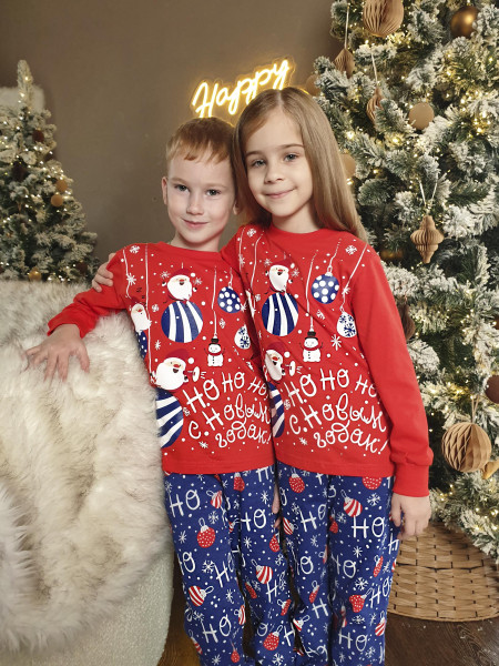 Пижама для мальчика (фуфайка и брюки)