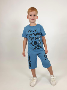 Комплект для мальчика (джемпер+шорты)