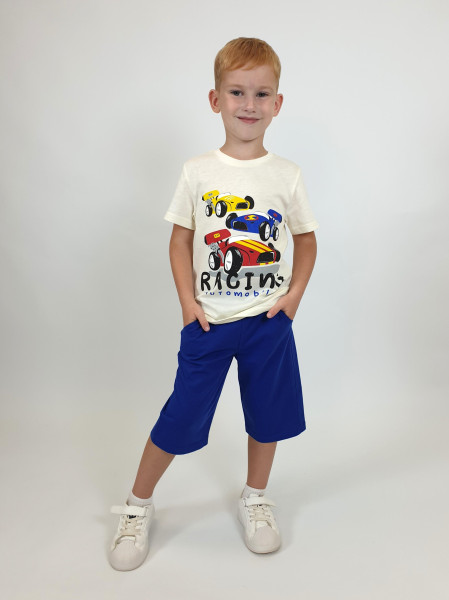 Комплект для мальчика (джемпер+шорты)