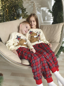 Пижама для мальчика (фуфайка и брюки)