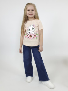 Фуфайка для девочки