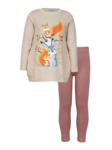 Комплект для девочки (джемпер+ лосины)