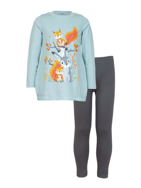 Комплект для девочки (джемпер+ лосины)