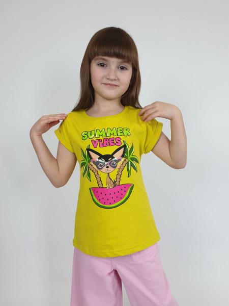 Фуфайка для девочки