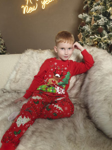 Пижама для мальчика (фуфайка и брюки)