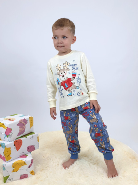 Пижама для мальчика (фуфайка и брюки)