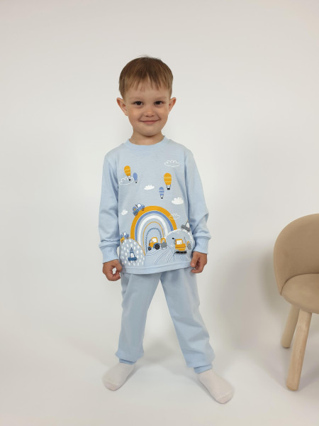 Пижама для мальчика (фуфайка и брюки)