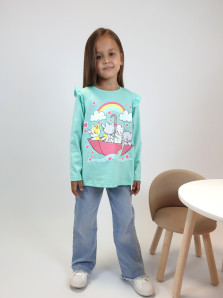 Фуфайка для девочки