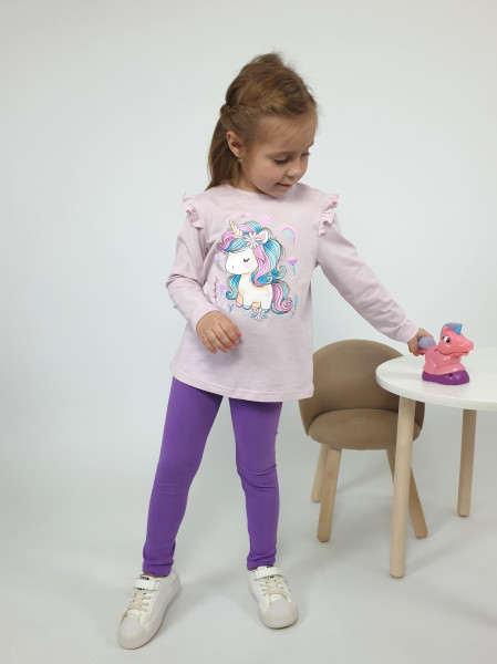Комплект для девочки (джемпер+ лосины)