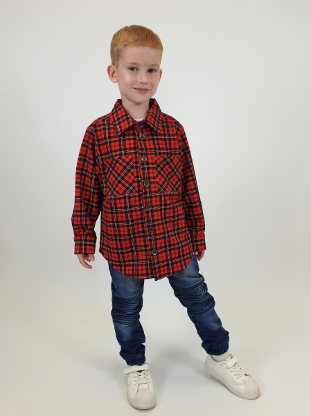 Сорочка верхняя (рубашка) для мальчика