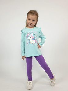 Комплект для девочки (джемпер+ лосины)