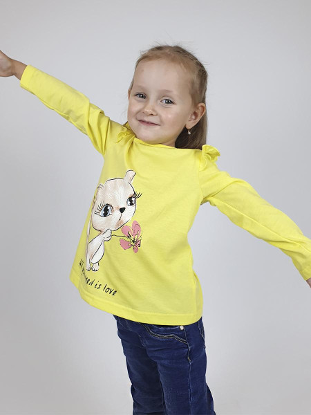 Фуфайка для девочки