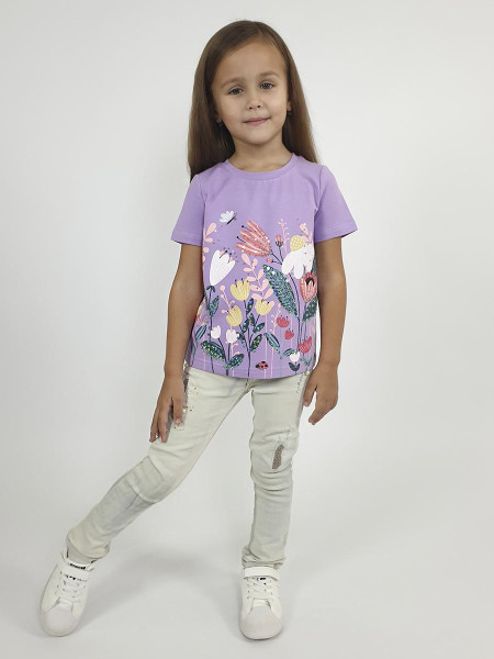 Фуфайка для девочки