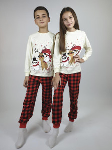 Пижама для мальчика (фуфайка и брюки)