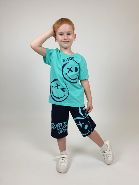 Комплект для мальчика (фуфайка+шорты)