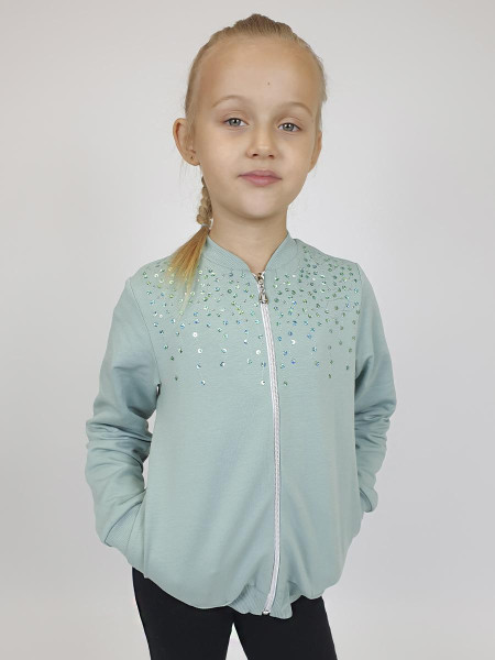 Джемпер(бомбер) для девочки