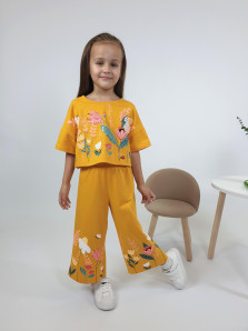 Комплект для девочки (фуфайка+ брюки)