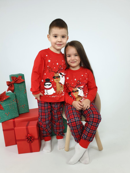 Пижама для мальчика (фуфайка и брюки)