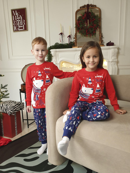Пижама для мальчика (фуфайка и брюки)