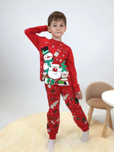 Пижама для мальчика (фуфайка и брюки)
