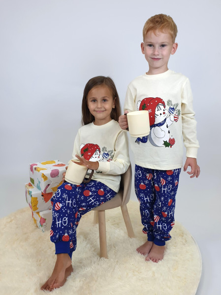 Пижама для мальчика (фуфайка и брюки)