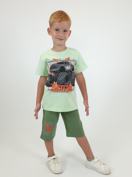 Комплект для мальчика (джемпер+шорты)