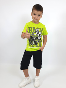 Комплект для мальчика (джемпер+шорты)