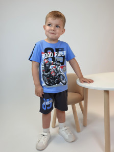 Комплект для мальчика (фуфайка+шорты)