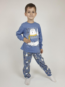 Пижама для мальчика (фуфайка и брюки)