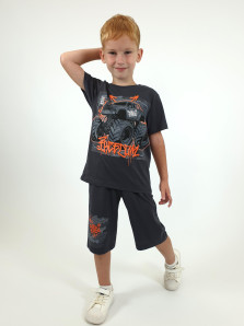 Комплект для мальчика (джемпер+шорты)