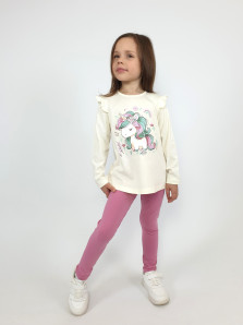 Комплект для девочки (джемпер+ лосины)