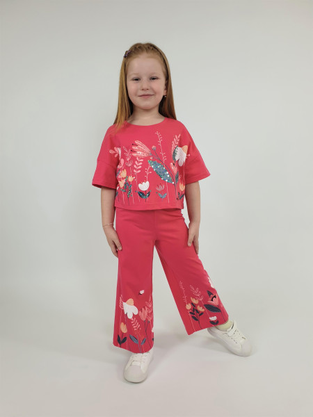 Комплект для девочки (фуфайка+ брюки)